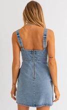 Load image into Gallery viewer, Jill Denim Mini Dress
