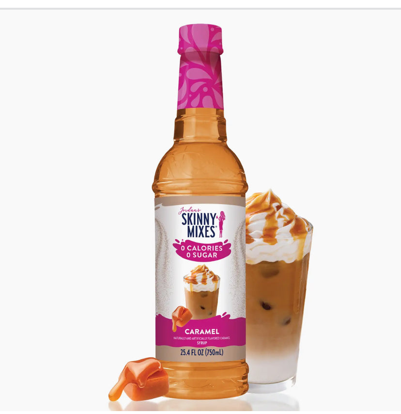 Jordan’s Skinny Syrup Mix Carmel 25.4 Oz