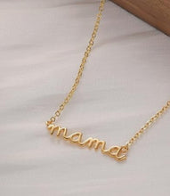 Load image into Gallery viewer, Gold Mama Necklace
