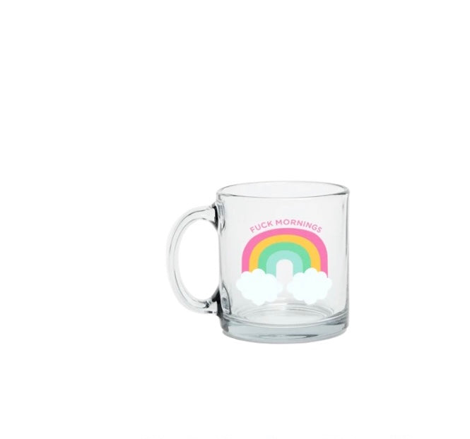 TOOT HOT OR COLD GLASS MUGS